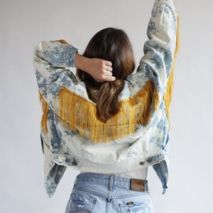 Bleached jean jacket new arrivals