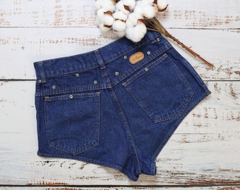 Vintage LES COPAINS shorts, Cheeky cut jean shorts, size XS