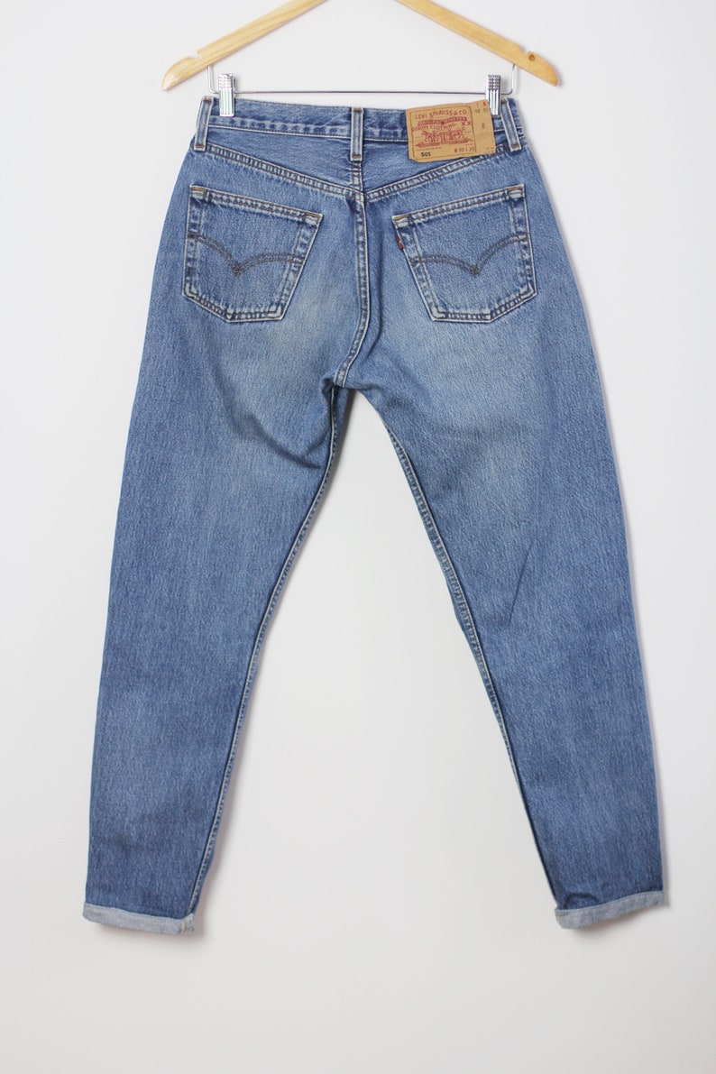 LEVI'S 501 jeans with rips and holes, Size 29 image 5