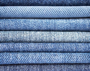Denim Fabric - Etsy
