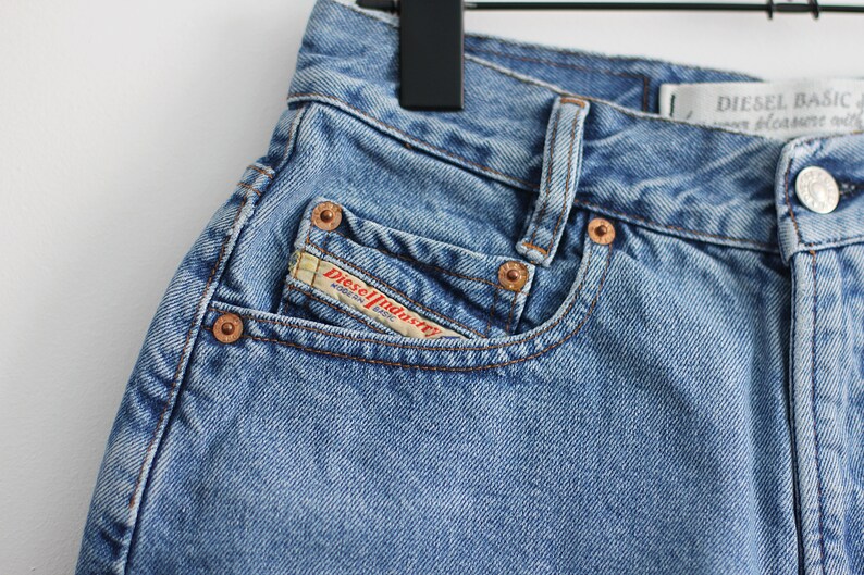 Vintage DIESEL shorts with high rise, Size Small image 6