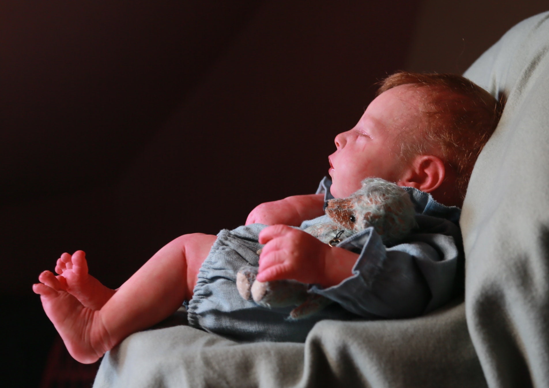 LILIA Realistic Reborn Baby Mottled Skin Tone Etsy