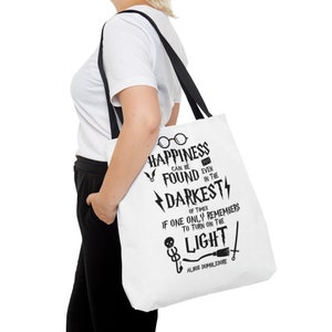 Harry Potter Tote Bag - Dumbledore quote