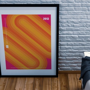 Arctic Monkeys PosterArt Print  / Artwork / Matte Archival Art Print / Alex Turner / Glastonbury / Retro Lounge / AM Album Art