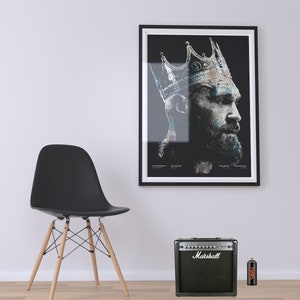 Tyson Fury PosterArt Print / Graffiti Style / Artwork / Matte Archival Art Print / Alex Turner / Gypsy king Boxing / Heavyweight