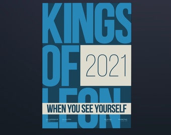 Kings of Leon - When You See Yourself - Lámina artística