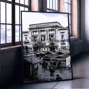 Liverpool Street Art Print - The Empire Theatre - Matte Archival Print - Photograph - Urban Portrait - Liverpool Skyline