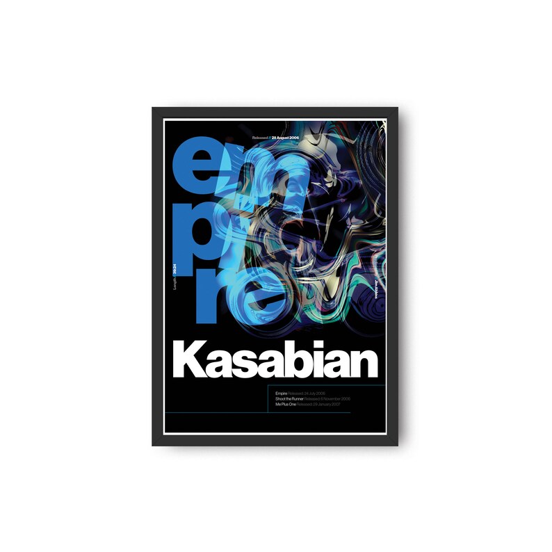 Kasabian Empire Art Print Digital Art Indie Print Poster Sergio kasabian-empire-art-print-digital-art-indie-print-poster-sergio