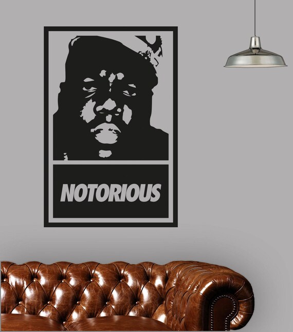 NotorioUS B.I.G Biggie Smalls Graffiti Giant Wall Art Poster Print