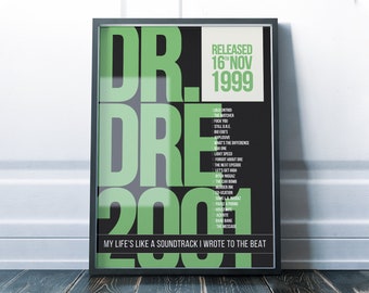 Dr. Dre Chronic 2001 Print: Hip-Hop Archival Artwork