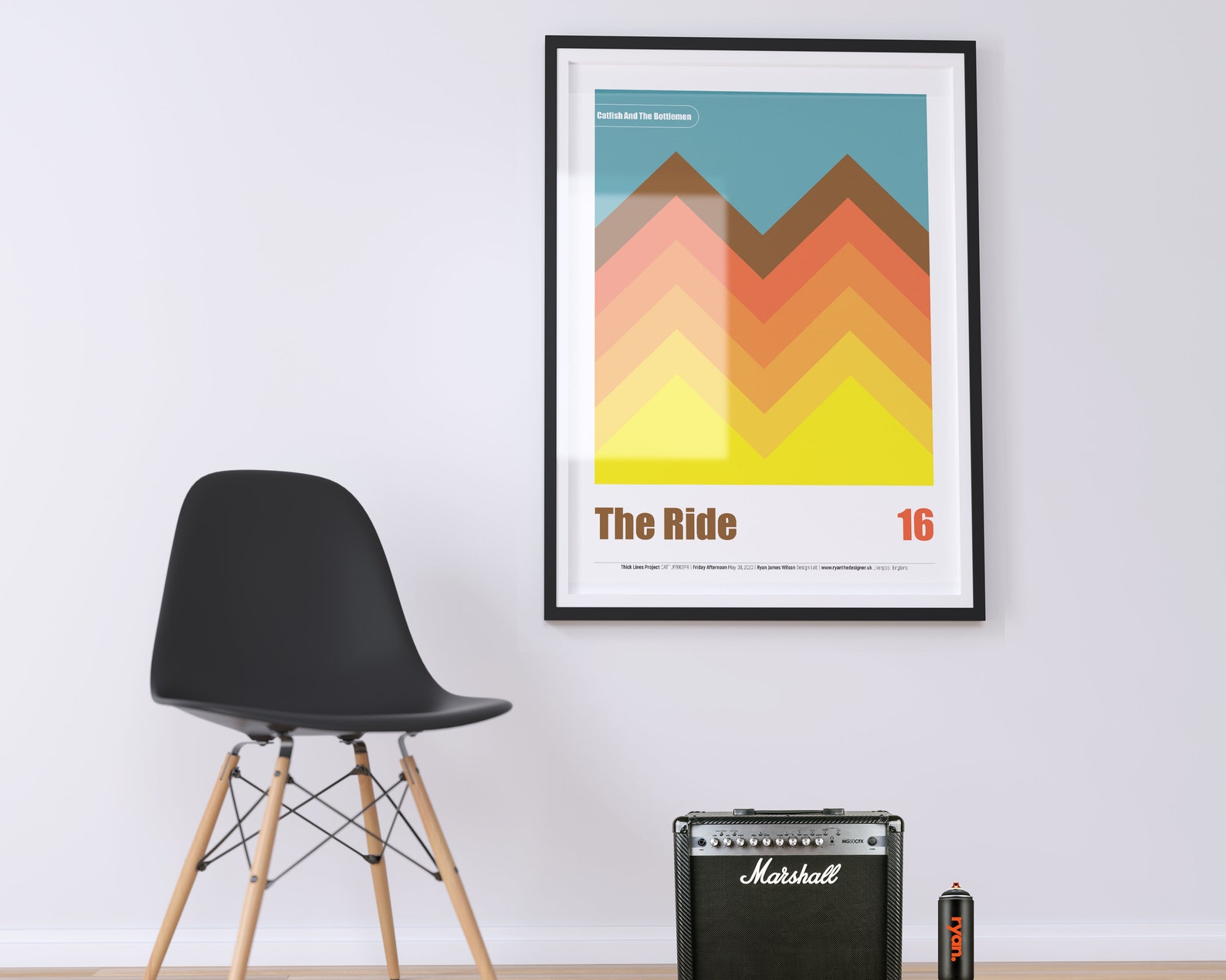 Catfish and the Bottlemen A1/A2 Artwork / the Ride Poster / Etsy UK