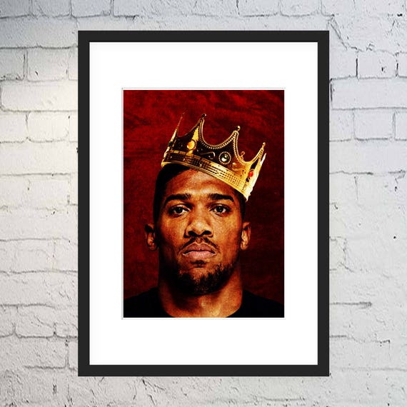 ANTHONY JOSHUA POSTER Klitschko Boxing Wall Art Print Pic Photo A3 A4