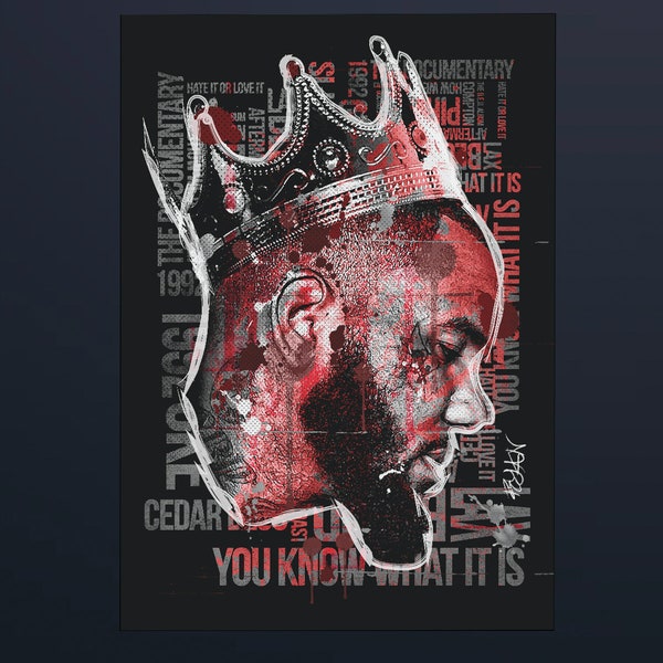 Rapper Poster - Etsy UK