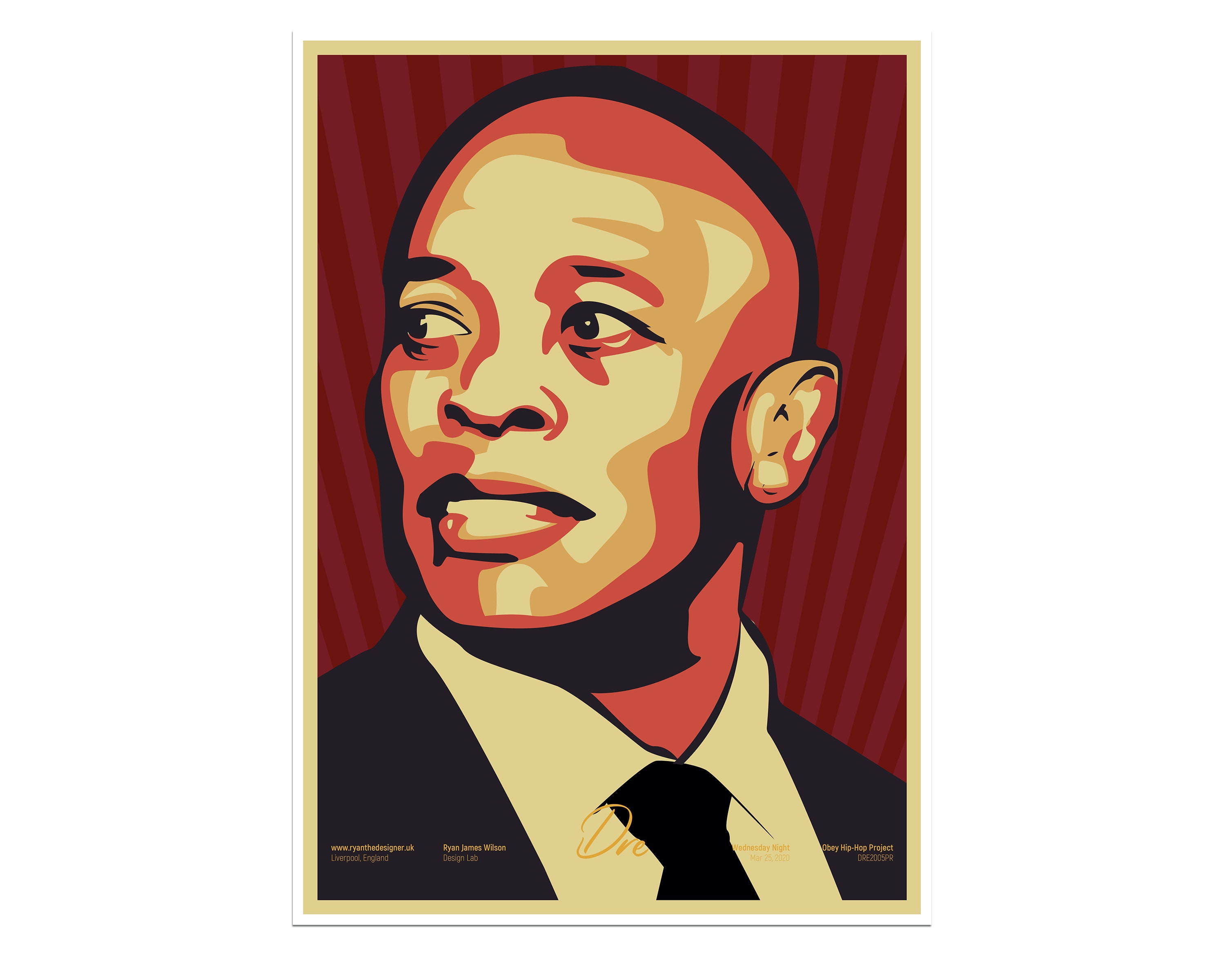 Dr Dre Chronic 2001 Print / Obey / Compton Print / Archival -  Sweden