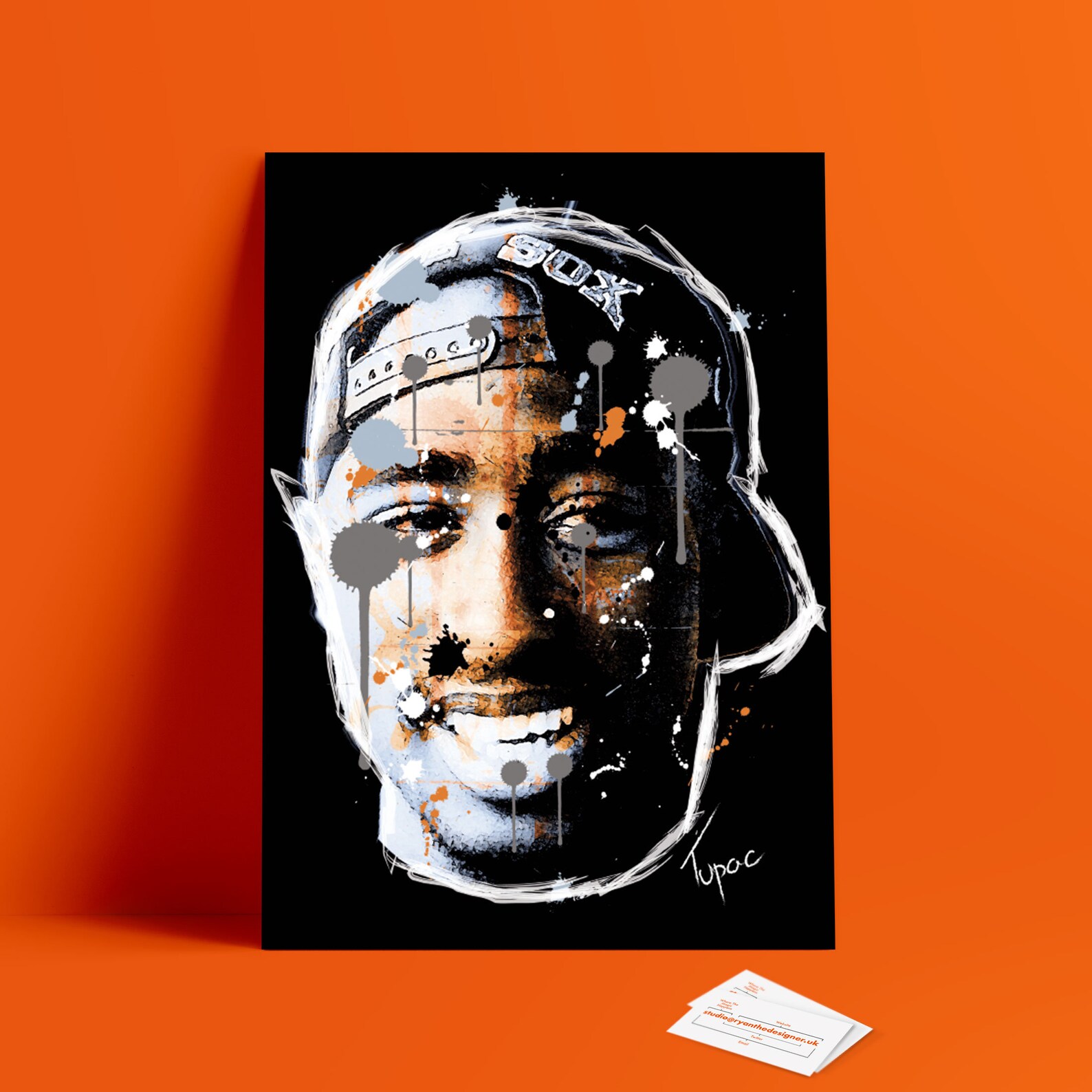 2pac Graffiti Print / Digital Art / Tupac Print / Archival - Etsy