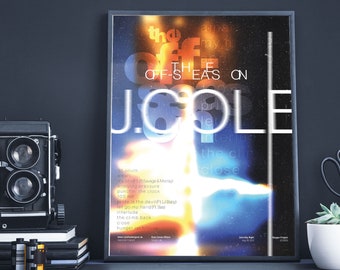 J Cole 'The Off-Season' Graffiti Art Print: Archival Quality