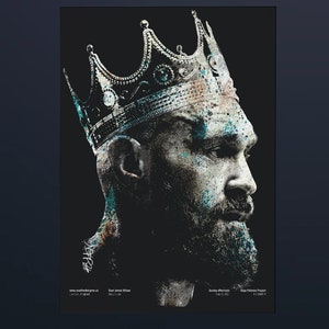 Tyson Fury Unframed Art Print / Graffiti Style / Artwork / Anthony Joshua / Gypsy king Boxing / Heavyweight Champion / Original Artwork