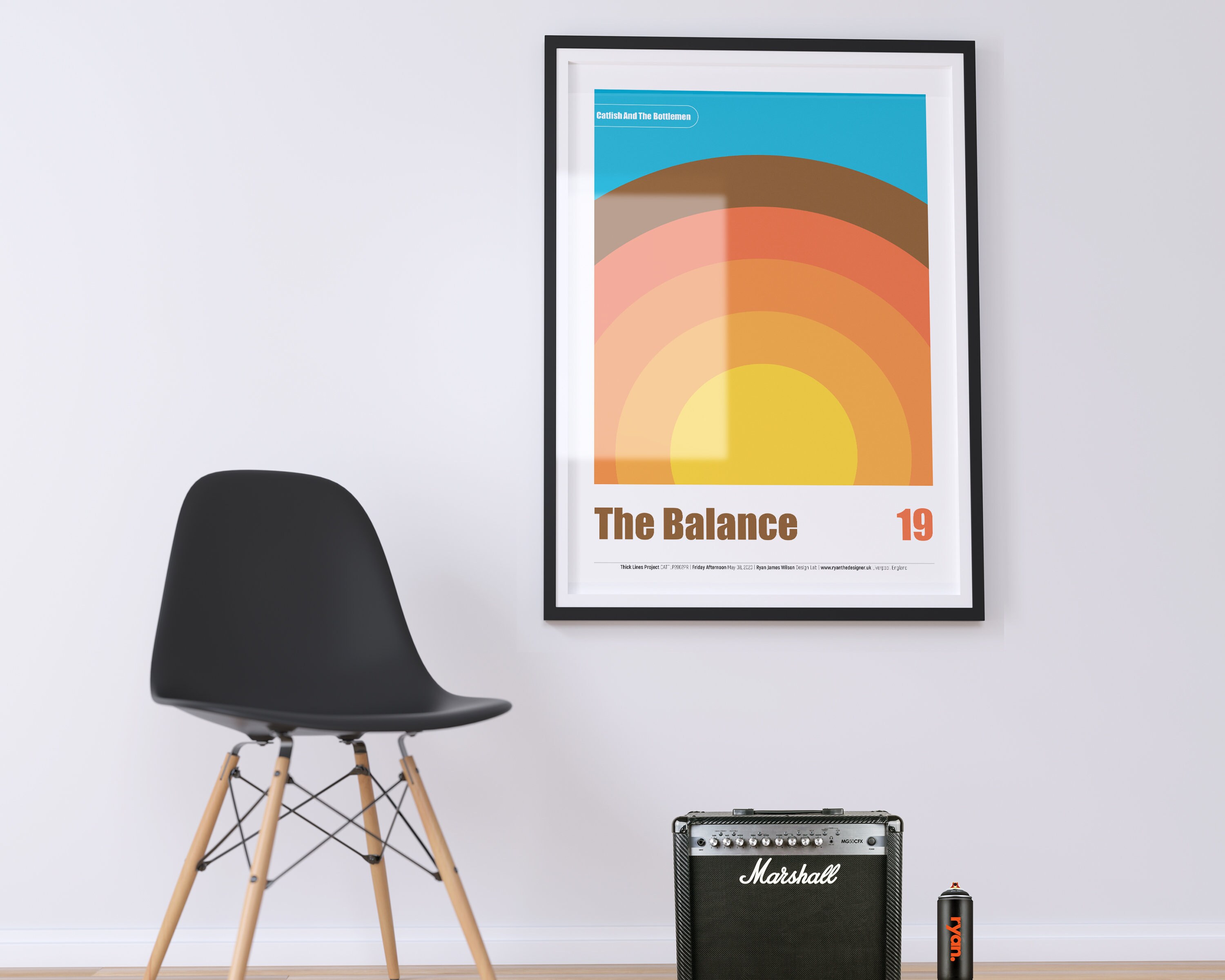 Catfish and The Bottlemen A1/A2 Artwork / The Balance Poster / Etsy