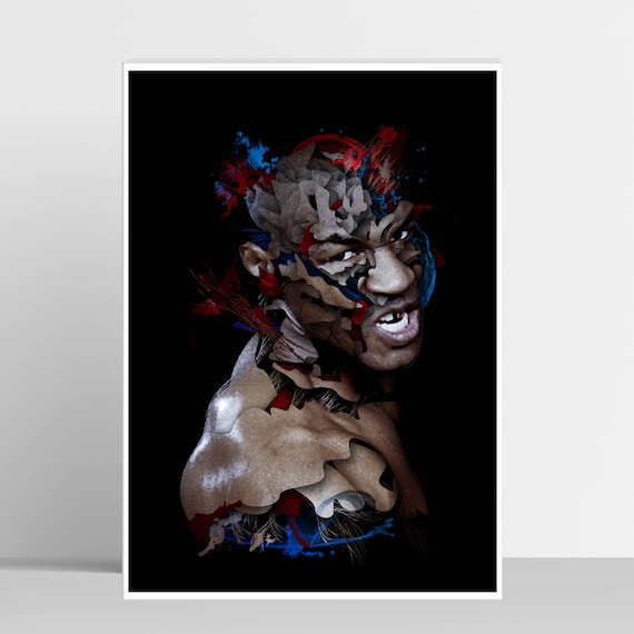 A4 A3 A2 A1 A0| Anthony Joshua Boxing British Athlete Poster Print T495