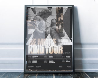 Frank Turner 'Be More Kind' Tour Poster Art Print