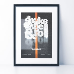 Arctic Monkeys PosterArt Print  / Artwork / Matte Archival Art Print / Alex Turner / Glastonbury / AM Swiss Album / Matt Helder
