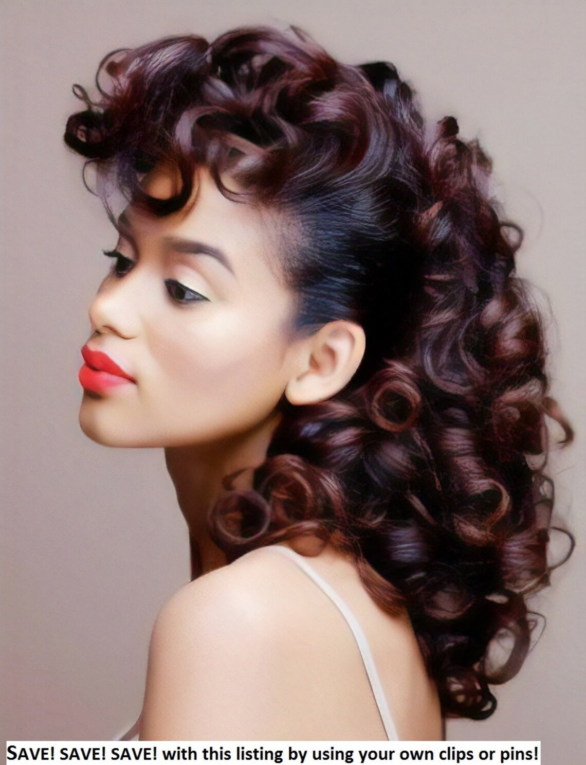 Natural Hair Rollers Diy Hair Curler Accessories Gift for Hair Etsy