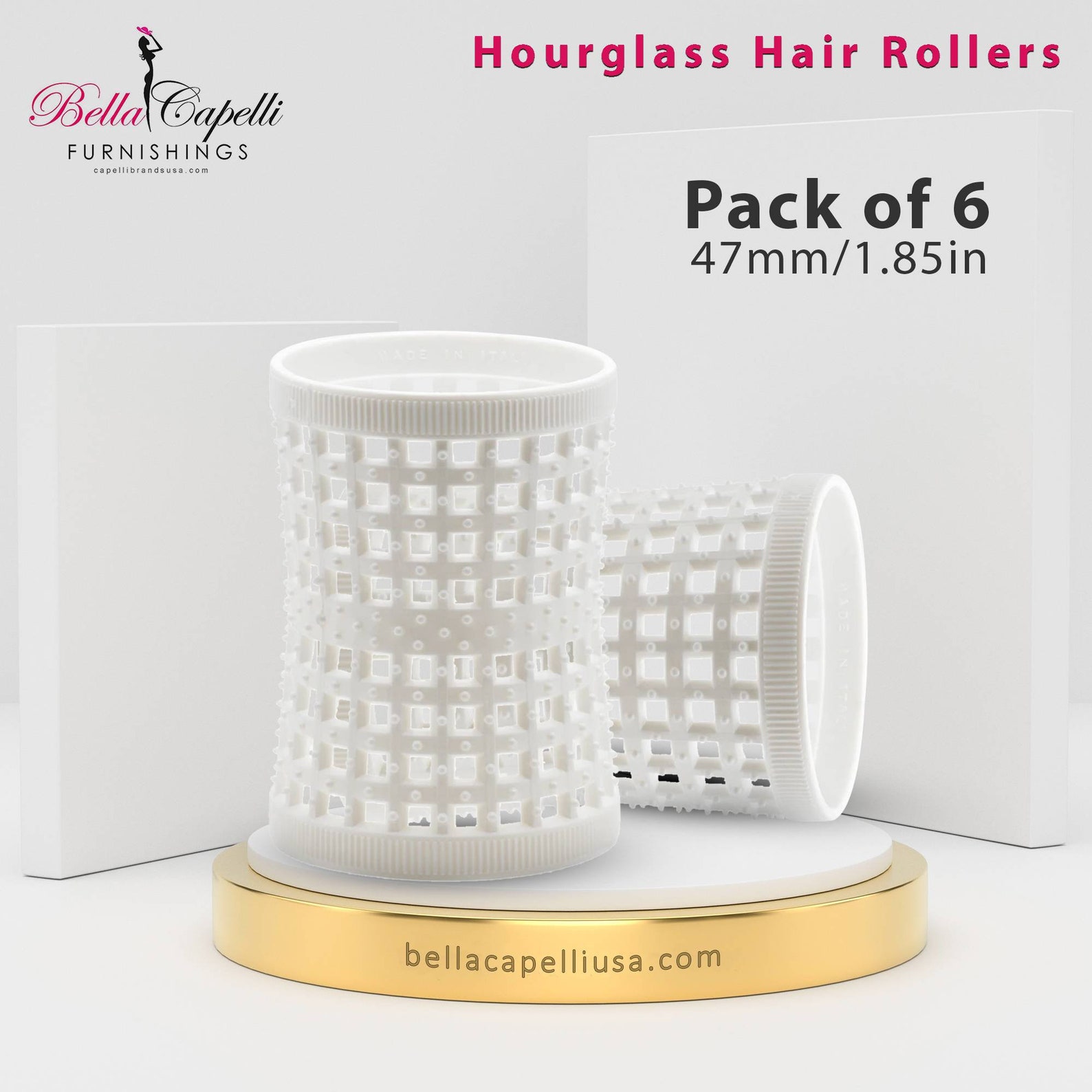 Hair Roller P Shaped Pins Premium Tension Hair Rollers Pins 5in Long