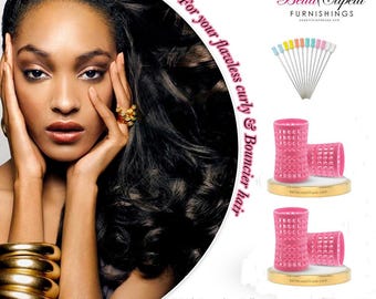 The 20% Off - 2 Pack Of Large Pink + Hourglass Hair Pins