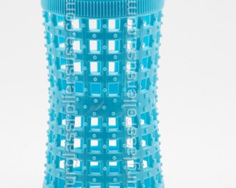 Blue HOURGLASS NATURAL HAIR rollers 37mm/1.46in – Pack of 12