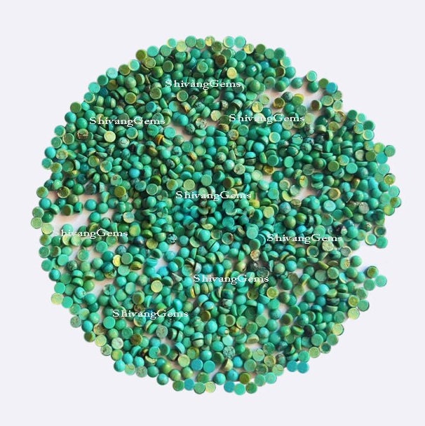 Perline rotonde in turchese peruviano naturale autentico AAA da 6 mm, 8 Perline rotonde in turchese peruviano naturale autentico AAA da 6 mm, 8