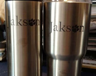Tasses à Clemson monogrammée