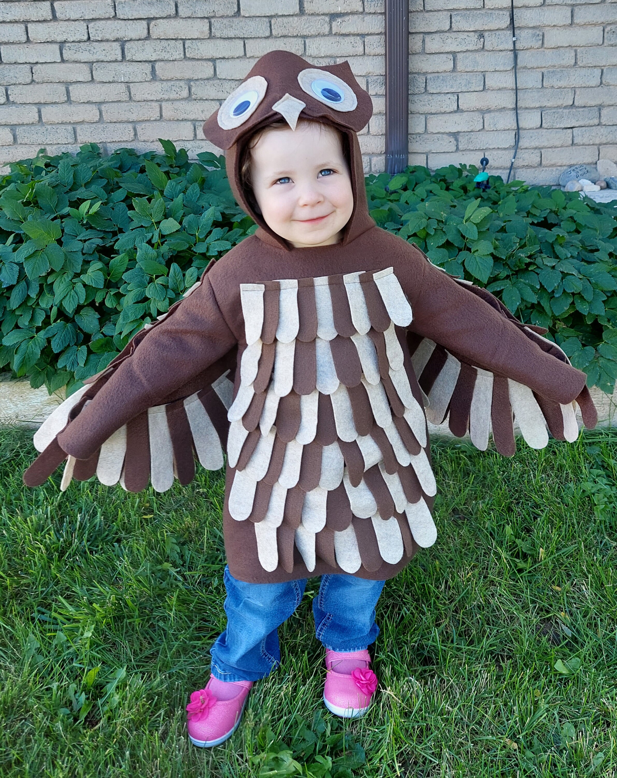 Owl Girl Childrens Costume Owl Girl Childrens Costume