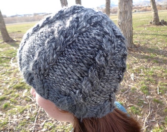Super Bulky Cabled Hat Pattern