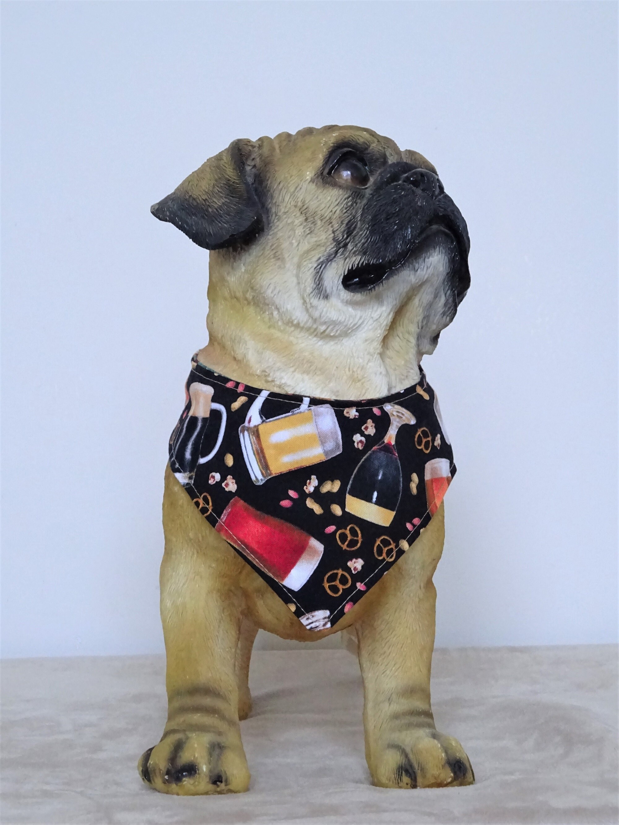 Beer Buddy Dog Bandana Pretzels Peanuts Popcorn Southwest Dog Etsy