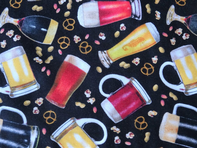 Beer Buddy Dog Bandana Pretzels Peanuts Popcorn Southwest Dog Etsy