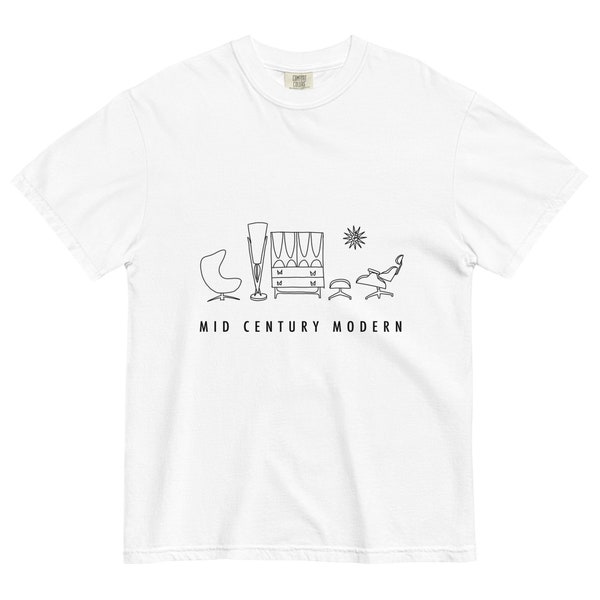 Mid Century Modern Fan Unisex T-shirt