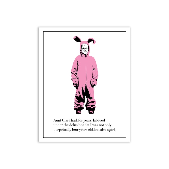 Christmas Story Bunny Suit Quote A Christmas Story Poster Pink Nightmare Poster Ralphie Bunny - Etsy Christmas Story Bunny Suit Quote A Christmas Story Poster Pink Nightmare Poster Ralphie Bunny - Etsy