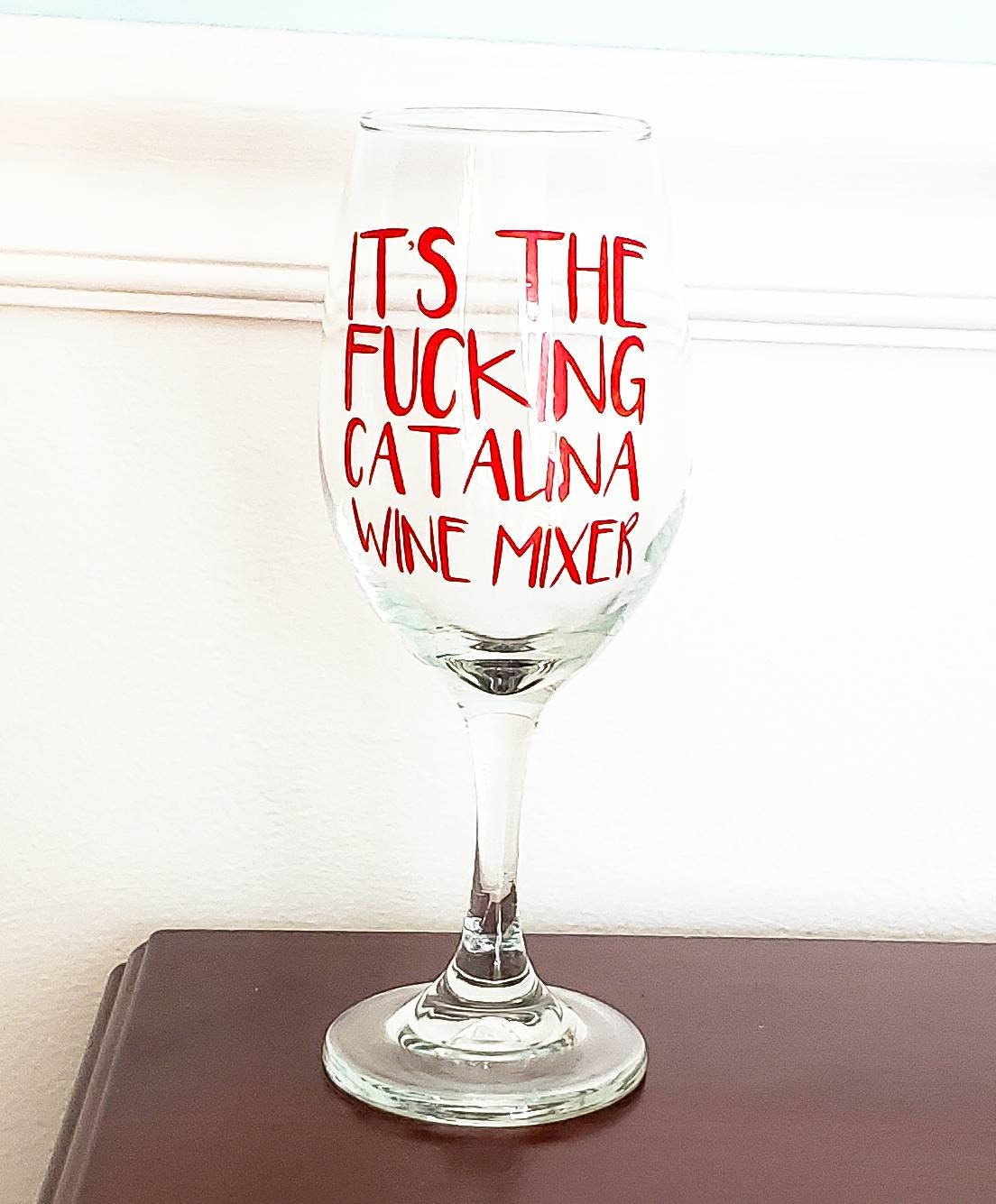Step Brothers Catalina Wine Mixer Wine Glass Etsy