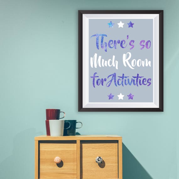 Stepbrothers Poster There S So Much Room For Activities Kids Room Nursery Movie Quote Print