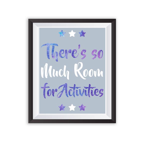 Stepbrothers Poster There S So Much Room For Activities Kids Room Nursery Movie Quote Print