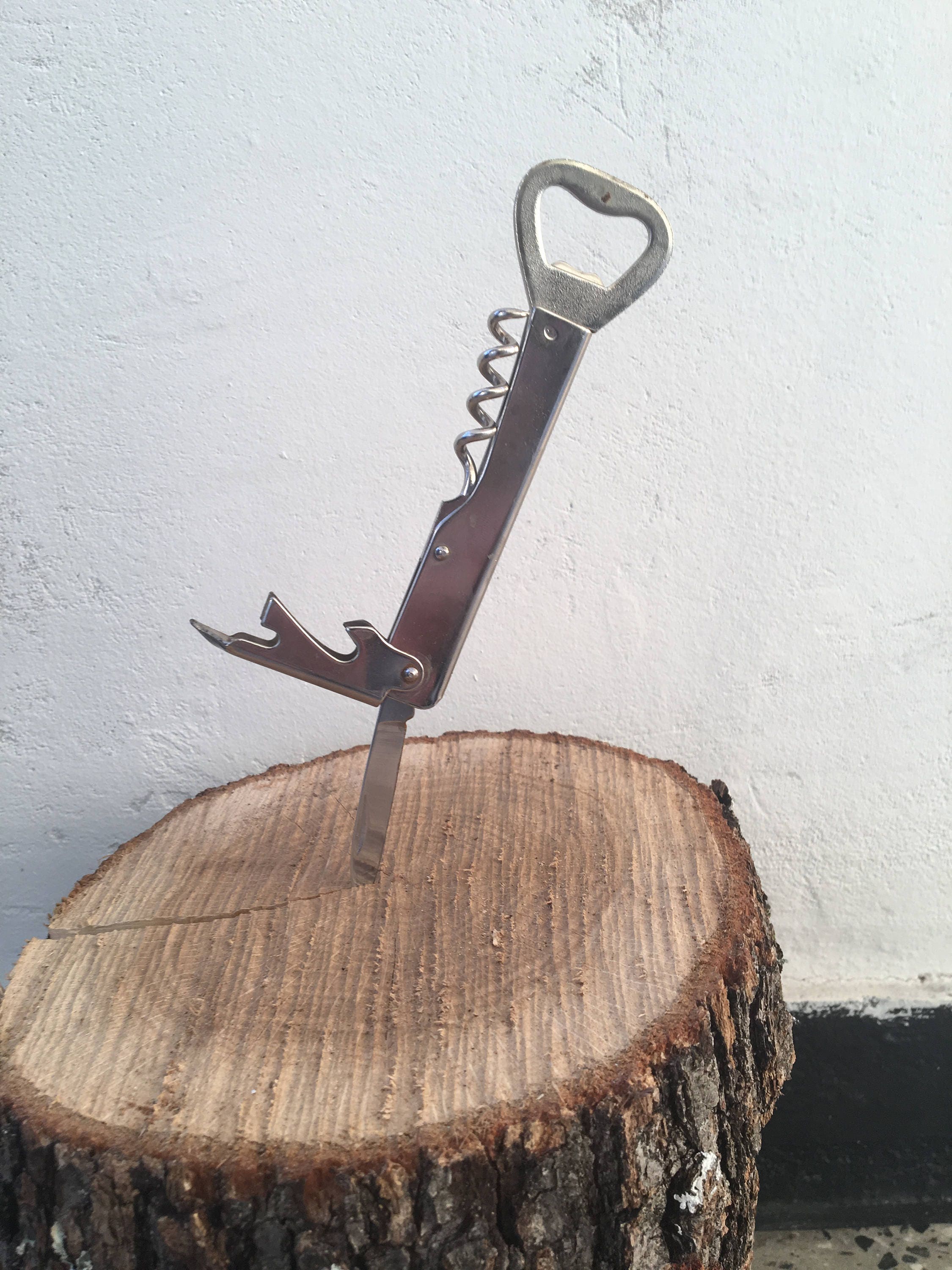 Pocket KNIFE, Wine Opener, Corkscrew,old Beer Opener, Bottle Opener