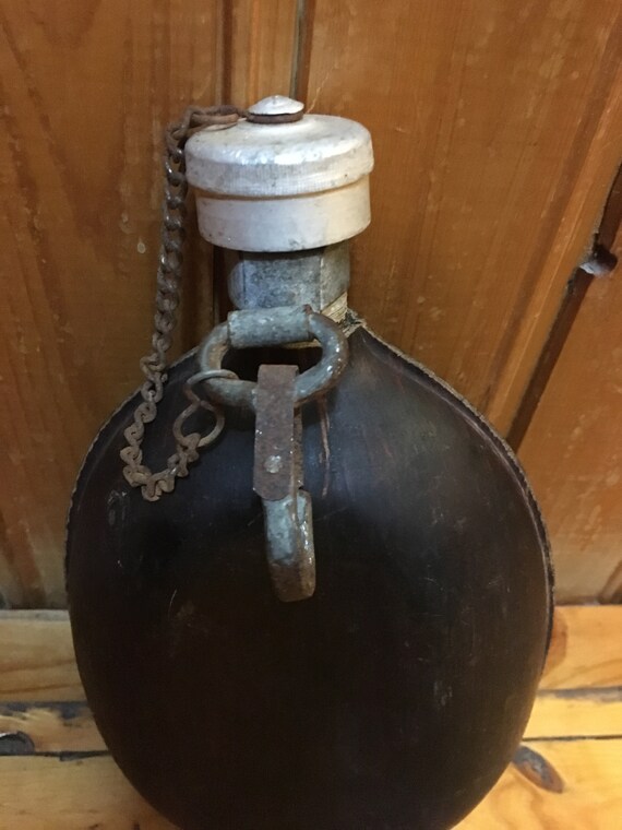 vintage thermos flask retro