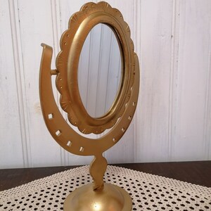 SIMON'S SHOP Espejo ovalado estilo barroco espejos decorativos para pared,  46,5 x 33 cm, dorado, decoración clásico : .com.mx: Hogar y Cocina
