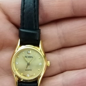 Vintage watch, Japanese watch Robin, Antique Japanese watch, Watch made in Japan, Women's wristwatch, Watch Robin image 2