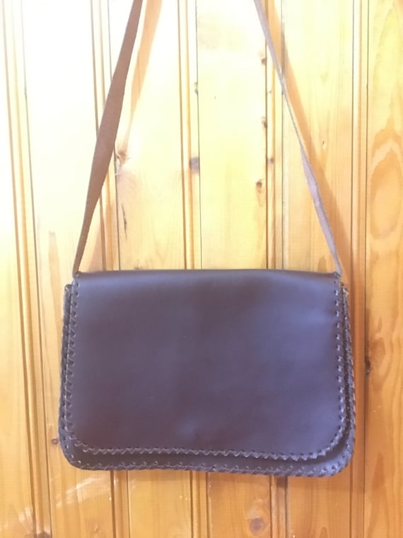 Handbag, Ladies leather bag, Leather bag, Vintage… - image 1