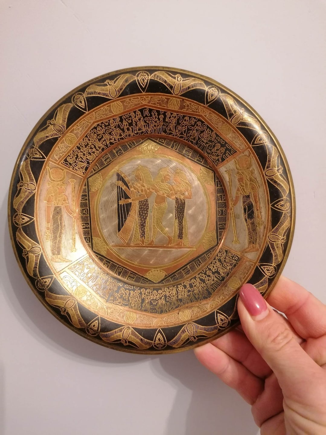 Wall Metal Plate Wall Decoration Wall Miniature Wall Decor Etsy