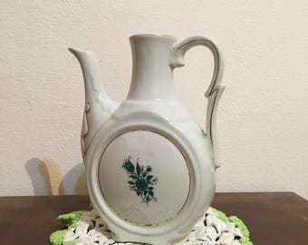 Jug, Porcelain jug, Vintage jug, Ceramic jug, Retro jug, Beautiful jug, Coffee jug, Jug for tea, Old jug