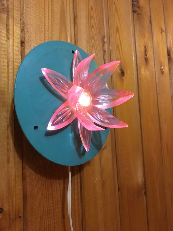 flower wall lamp