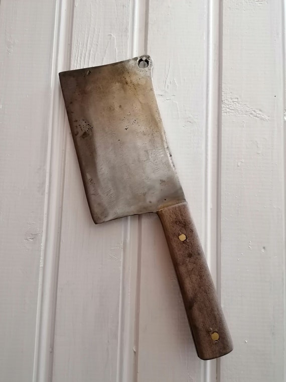 Butcher Knife, Meat Chopper, Hatchet, Old Butcher Knife, Chopper Beef Pork  Lamb, Meat Cleaver, Hanging Decor, Vintage Butcher Knife, 