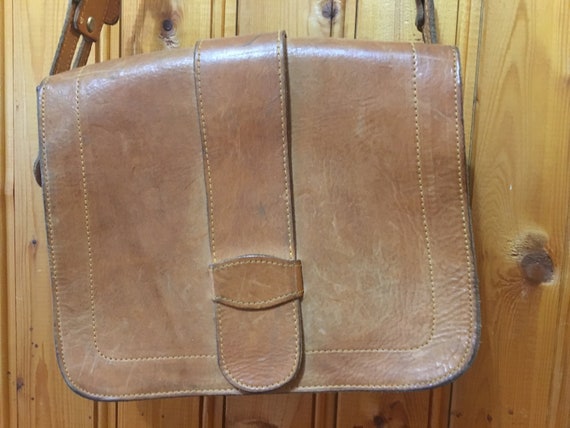 Handbag, Ladies leather bag, Leather bag, Vintage… - image 1
